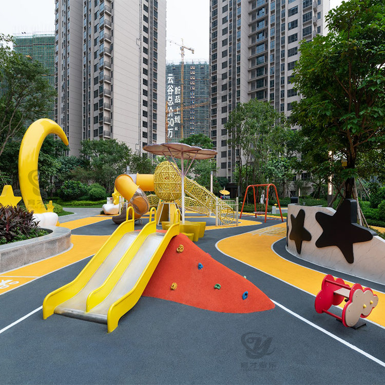 大型戶外兒童攀爬網(wǎng)_小區(qū)無動力游樂設備_小區(qū)游樂場兒童攀登架