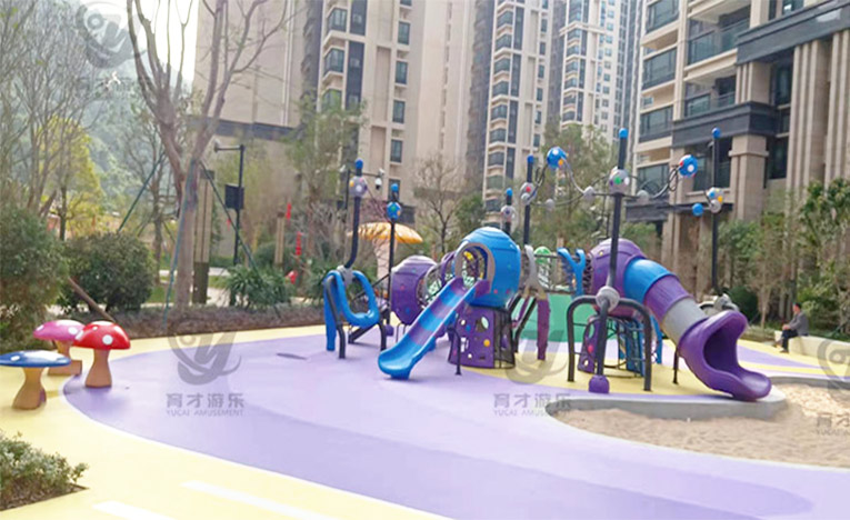 園林景觀工程游樂設(shè)施戶外非標(biāo)無(wú)動(dòng)力游樂設(shè)施案例|珠海世榮尚觀花園