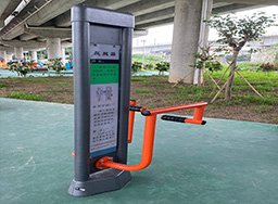 戶(hù)外公園健身器材廠家_室外公園壓腿器_小區(qū)公園健身路徑